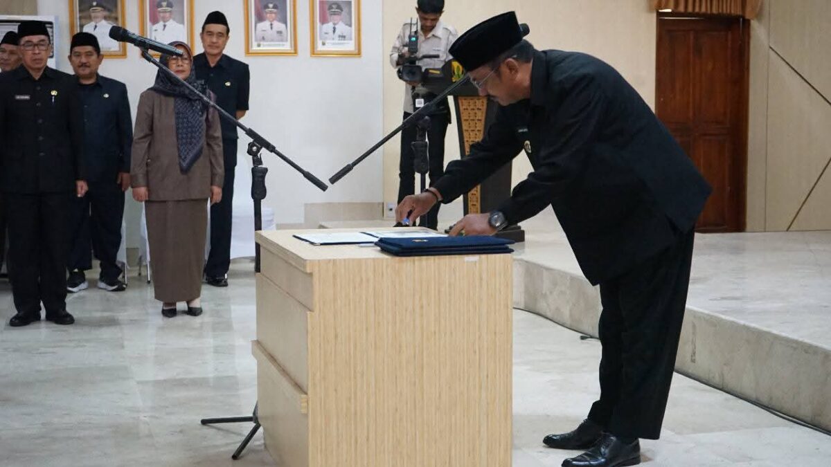 H. Budianto, M.Si. resmi menjabat sebagai Kepala Dinas Pemadam Kebakaran
