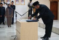 H. Budianto, M.Si. resmi menjabat sebagai Kepala Dinas Pemadam Kebakaran