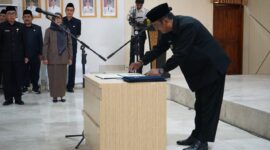H. Budianto, M.Si. resmi menjabat sebagai Kepala Dinas Pemadam Kebakaran