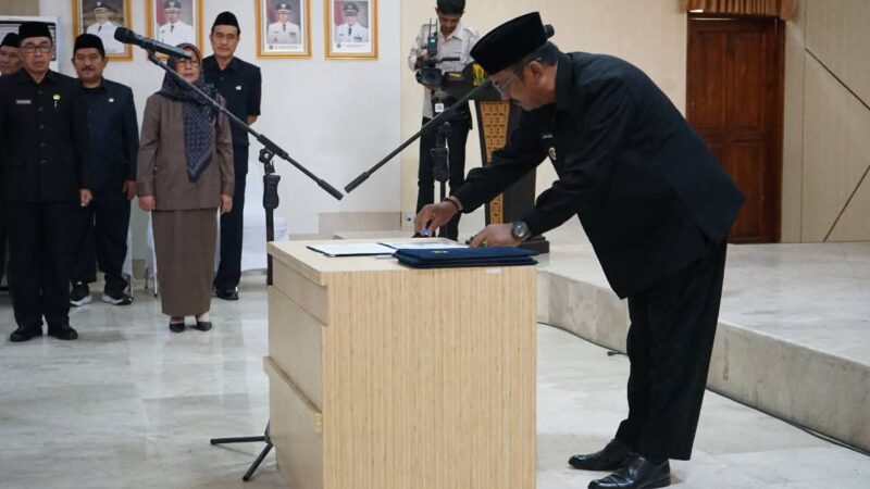 H. Budianto, M.Si. resmi menjabat sebagai Kepala Dinas Pemadam Kebakaran