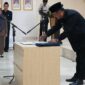 H. Budianto, M.Si. resmi menjabat sebagai Kepala Dinas Pemadam Kebakaran