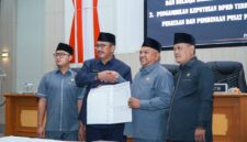 DPRD Kabupaten Sukabumi gelar rapat paripurna, sahkan dua Raperda strategis yakni APBD 2026