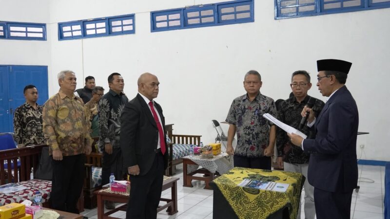 Pelantikan Cepta Hery sebagai Ketua STISIP Widyapuri Mandiri Sukabumi periode 2025–2029