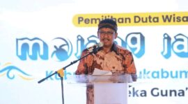 Malam puncak Mojang Jajaka Sukabumi 2025 sukses melahirkan duta wisata muda inspiratif.