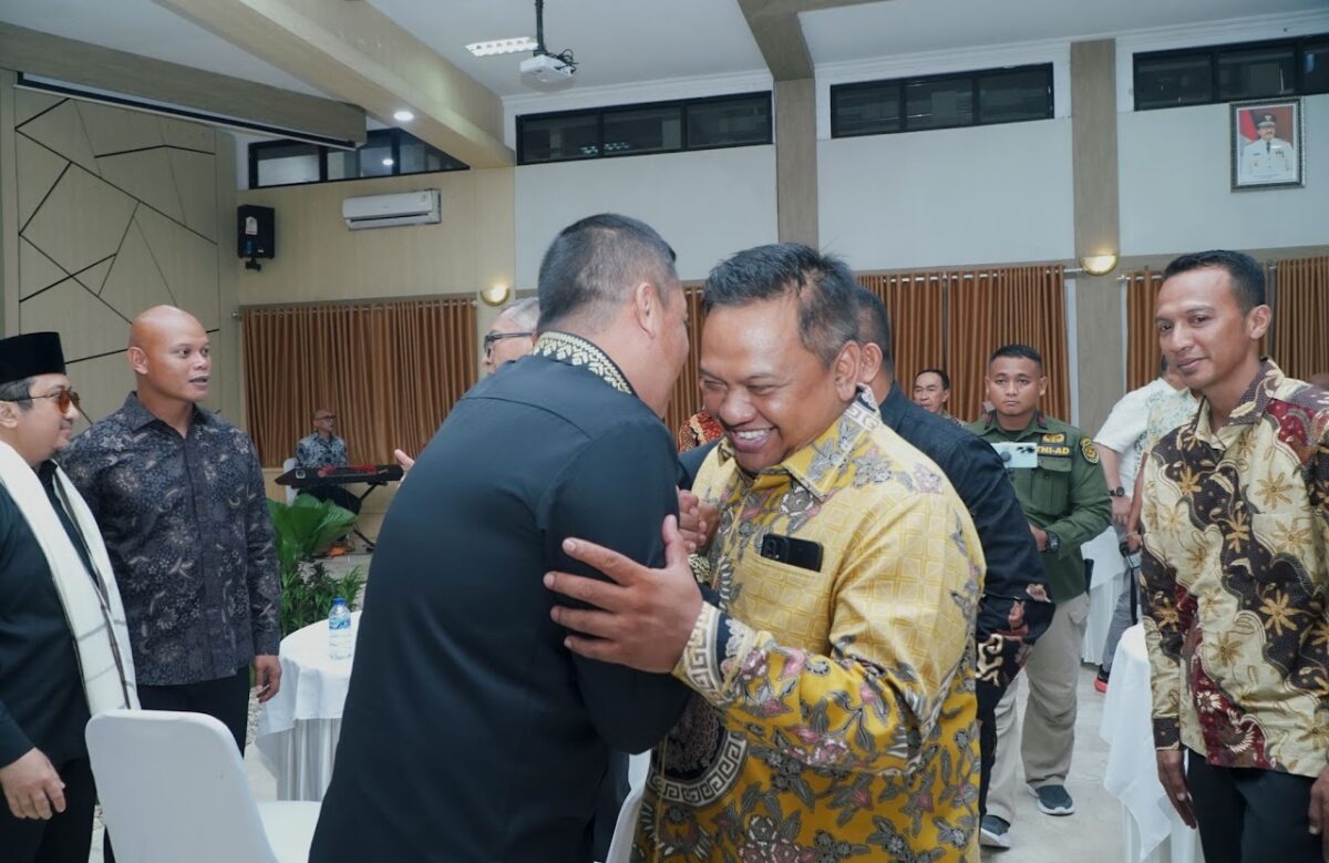 Momen hangat penuh apresiasi mewarnai acara pisah sambut Dandim 0622/Sukabumi