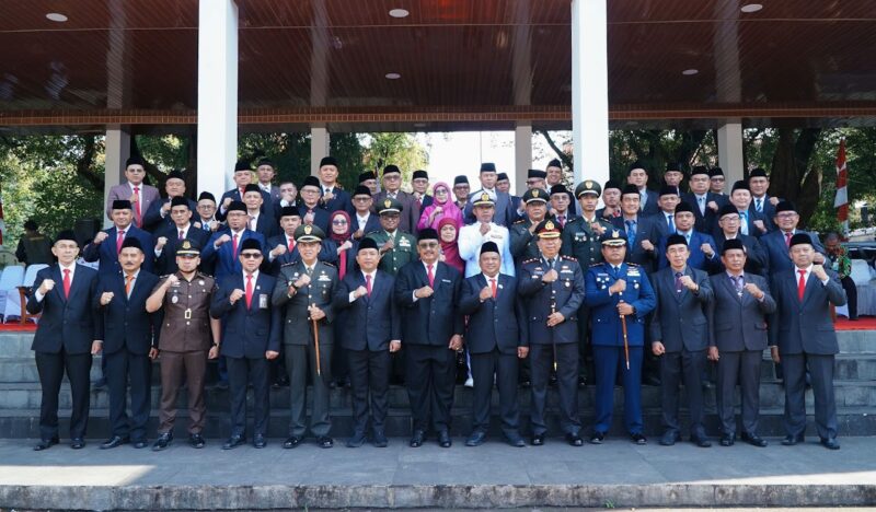 Bappelitbangda Kabupaten Sukabumi turut serta dalam Upacara Peringatan Hari Kesaktian Pancasila