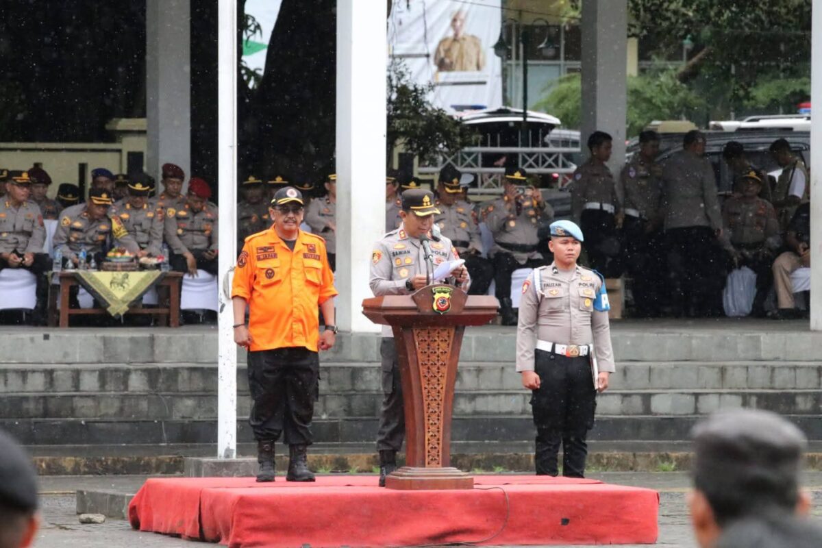 Dinas Pertanian Kabupaten Sukabumi mendukung apel kesiapsiagaan tanggap darurat bencana
