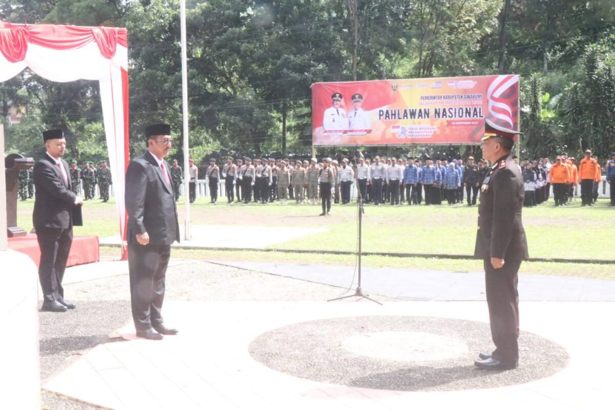 Dinas Damkar Kabupaten Sukabumi meneguhkan semangat kepahlawanan dalam momentum Hari Pahlawan 2025
