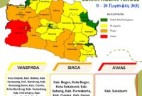 BMKG Jawa Barat mengeluarkan peringatan dini cuaca ekstrem pada 11 November 2025.