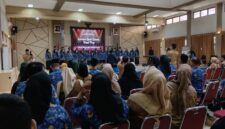 Kemeriahan lomba duet pop Bappeni Korpri Kabupaten Sukabumi dalam rangka HUT Korpri ke-54