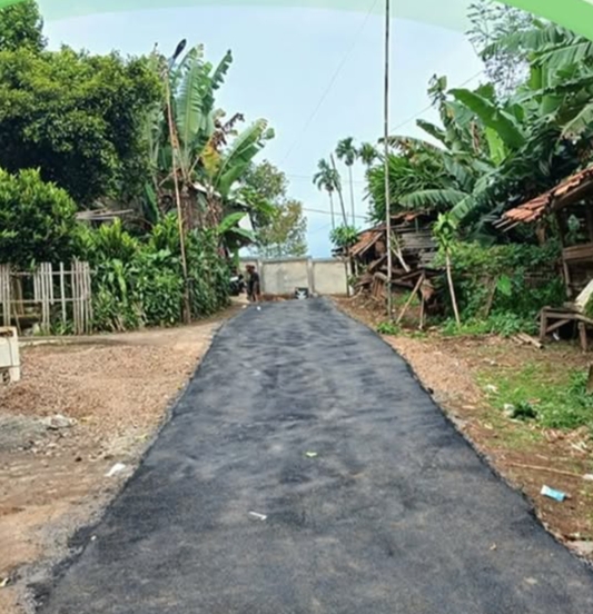 Dinas Perkim Kabupaten Sukabumi bangun jalan lingkungan di Desa Kadununggal