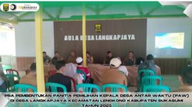 Langkah awal menuju Pilkades PAW