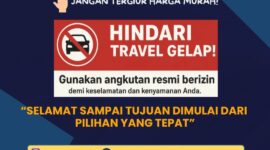 Dinas Perhubungan Kabupaten Sukabumi mengimbau masyarakat untuk selalu menggunakan angkutan resmi berizin demi keselamatan bersama. .