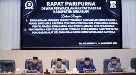 Rapat Paripurna ke-42 DPRD Kabupaten Sukabumi