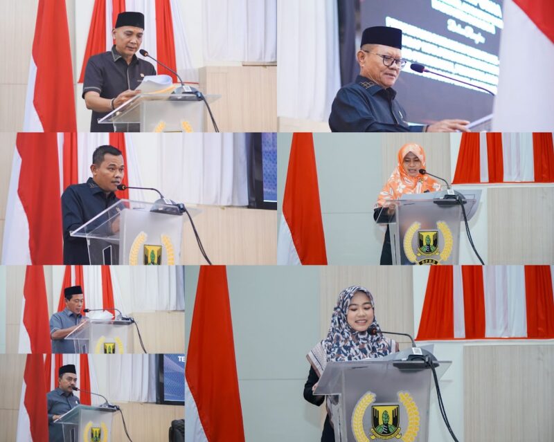DPRD Kabupaten Sukabumi menggelar Rapat Paripurna ke-41 Tahun Sidang 2025