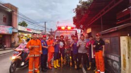 Respons cepat petugas Damkar Kabupaten Sukabumi
