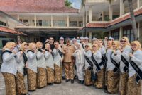 Bapeni Korpri Kabupaten Sukabumi ikut memeriahkan pelantikan Ketua APDESI