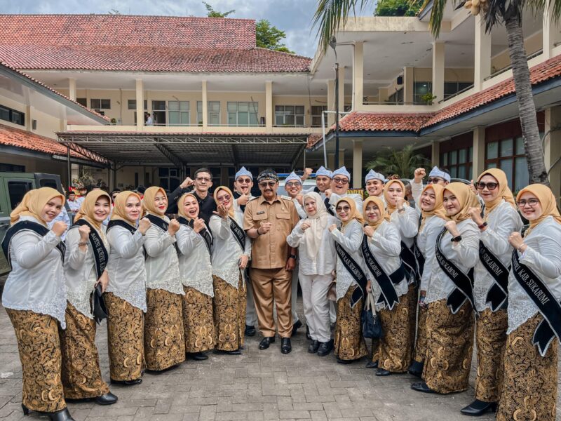 Bapeni Korpri Kabupaten Sukabumi ikut memeriahkan pelantikan Ketua APDESI