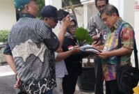 Sidang aanmaning sengketa tanah di Kelurahan Pasirluyu, Kota Bandung, digelar di Pengadilan Negeri Bandung.