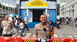 Lonjakan arus kendaraan memasuki Kota Bandung terjadi selama libur Natal 2025 dan Tahun Baru 2026.