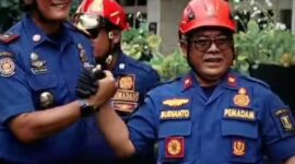 Damkar Kabupaten Sukabumi gelar latihan gabungan