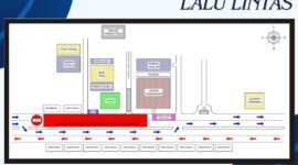 Rekayasa lalu lintas diberlakukan untuk mendukung kelancaran pelantikan PPPK