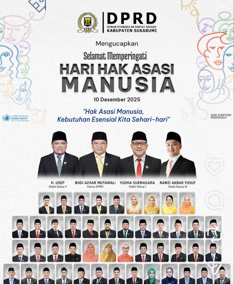 Hari Hak Asasi Manusia menjadi pengingat bahwa kebebasan, rasa aman, dan kesetaraan adalah hak setiap manusia.