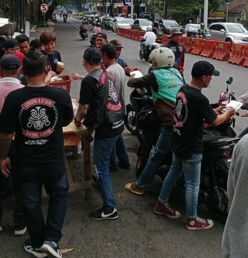 LENDENG N D’GANK Central Chapter kembali menunjukkan kepedulian sosial