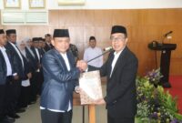 Sekretaris Daerah Kabupaten Sukabumi, H. Ade Suryaman,