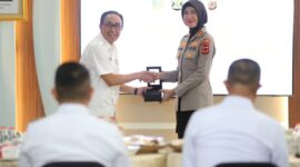 Wakil Bupati Sukabumi menghadiri silaturahmi Forkopimda Kota dan Kabupaten Sukabumi