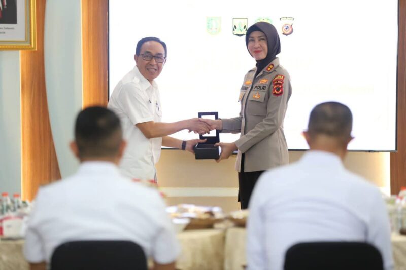 Wakil Bupati Sukabumi menghadiri silaturahmi Forkopimda Kota dan Kabupaten Sukabumi