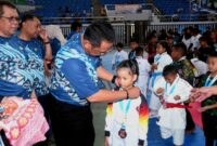 Bupati Sukabumi H. Asep Japar membuka Kejuaraan Daerah Open Tournament