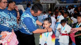 Bupati Sukabumi H. Asep Japar membuka Kejuaraan Daerah Open Tournament