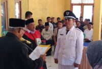 Proses Pergantian Antar Waktu Kepala Desa Mekarmukti