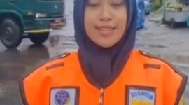Petugas Dinas Perhubungan Kabupaten Sukabumi