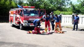 DPKP Kabupaten Sukabumi terus memperkuat kesiapsiagaan personel