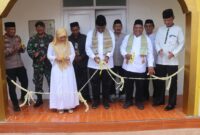 Bupati Sukabumi H. Asep Japar meresmikan Gedung Serbaguna