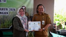Dinas Pertanian Kabupaten Sukabumi menggelar Diseminasi Produksi dan Syukuran Swasembada Pangan Tahun 2025