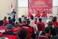 Muscab PDI Perjuangan digelar di Hotel Bayu Amarta dan berlangsung aman serta kondusif.