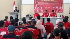 Muscab PDI Perjuangan digelar di Hotel Bayu Amarta dan berlangsung aman serta kondusif.