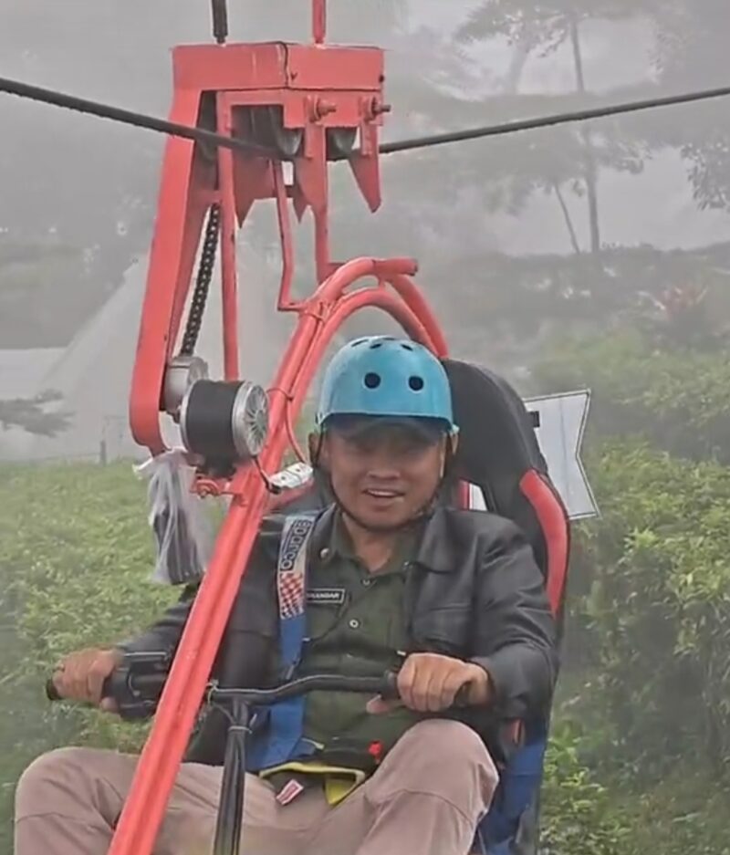 Dinas Pariwisata Kabupaten Sukabumi memproyeksikan pengembangan wahana kereta gantung.