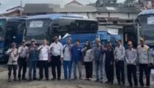 Dinas Perhubungan Kabupaten Sukabumi melakukan ramp check