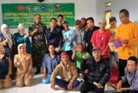 Sinergi TNI dan Dinas Peternakan Kabupaten Sukabumi