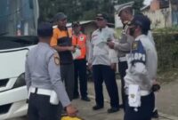 Dinas Perhubungan Kabupaten Sukabumi bersama Kepolisian,