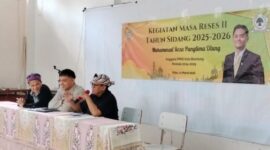Anggota DPRD Kota Bandung dari Fraksi Golkar, Muhammad Reza Panglima Ulung,