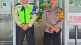 Pengamanan di kawasan Stasiun Tegalluar Summarecon