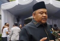 Ketua DPRD Kabupaten Sukabumi Budi Azhar Mutawali.