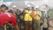 Peresmian dan pembangunan Jembatan Garuda di Kabupaten Sukabumi
