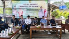 Pisah sambut Camat Palabuhanratu menjadi momen penuh haru