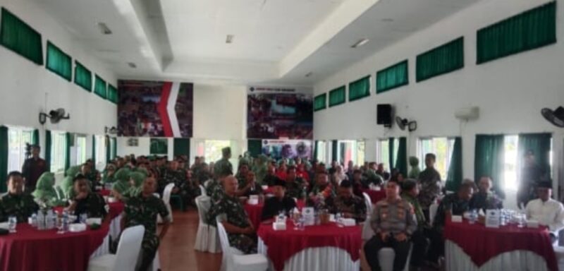 Kodim 0622 Kabupaten Sukabumi memperingati HUT ke-14
